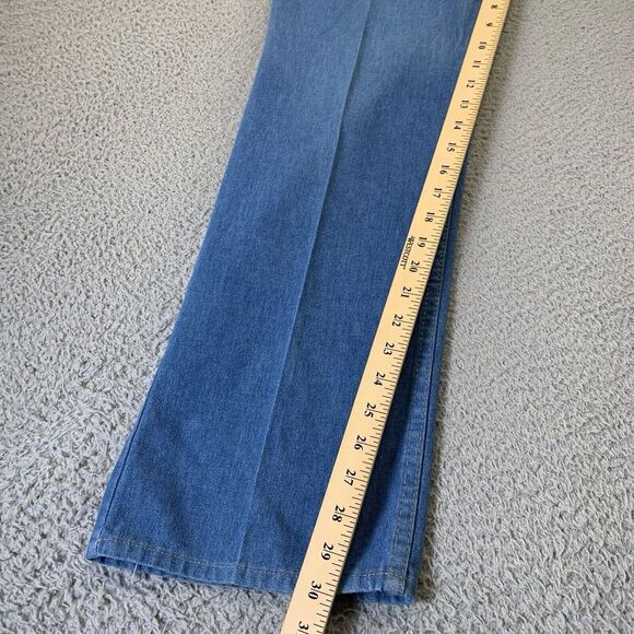 Vintage Levis SF 207 Jeans Mens 34x30 Blue Chambray Denim 80s Era USA Orange Tab - Picture 9 of 14